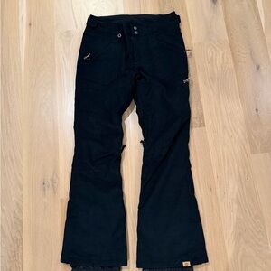 Roxy Black Snow Pants with Dry Flight Technology